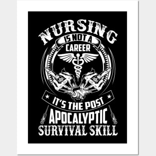 Nursing Is Not A Career - Nursing GIfts Posters and Art